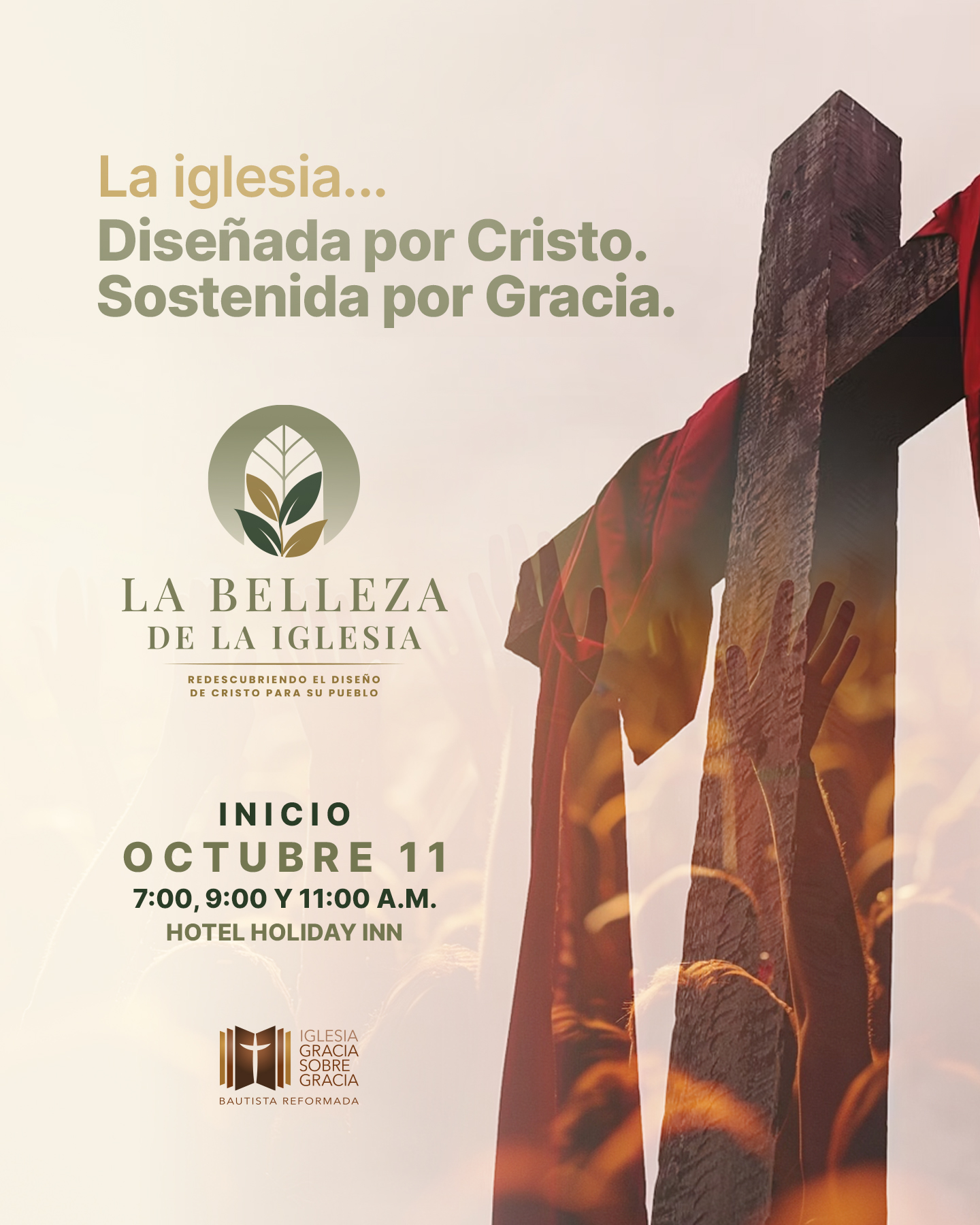 Invitación a la campaña La Belleza de la Iglesia, opción 2